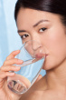 Woman Drinking RO Water