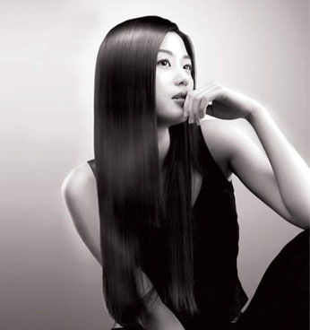 beautiful hair shower filter