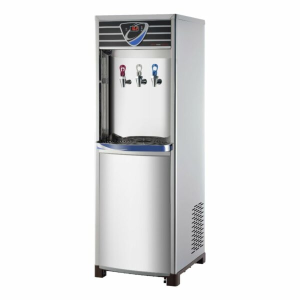 Hot Cold Warm Stainless Steel floor-standing Water Dispenser (UF & Nano PH)