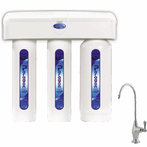 3-Stage Twist-Locks Drinking Water Filtration System