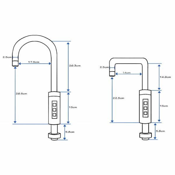 ClutterFree II Under Counter Hot, Cold, Ambient Drinking Water Dispenser - Image 2